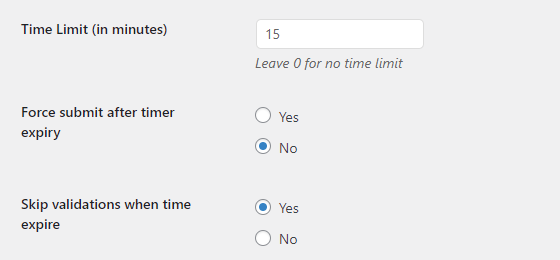 Adding a timer to your quiz or survey - Quiz and Survey Master