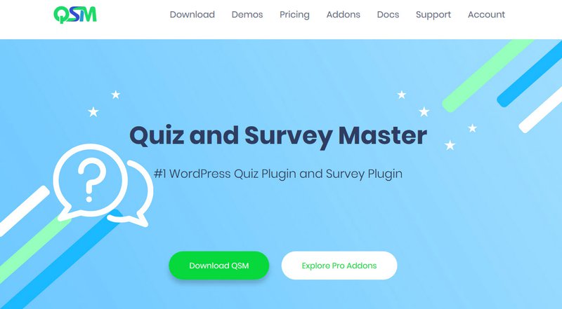 Best WordPress Survey Plugins- Quiz and Survey Master Plugin