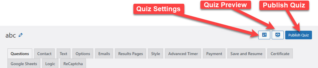 How to create a form in WordPress and link with PayPal or Stripe - Publish Quiz