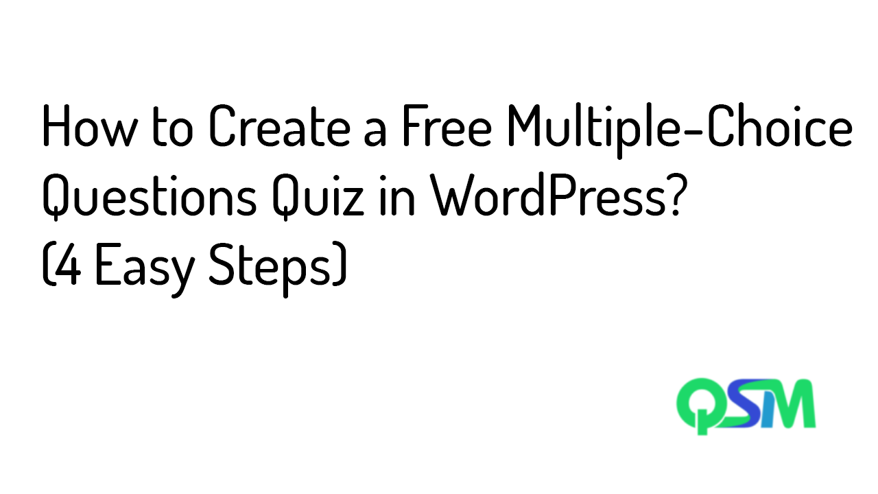 Multiple-choice questions quiz