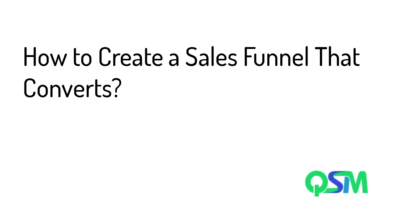 How to Create a Sales Funnel That Converts- template