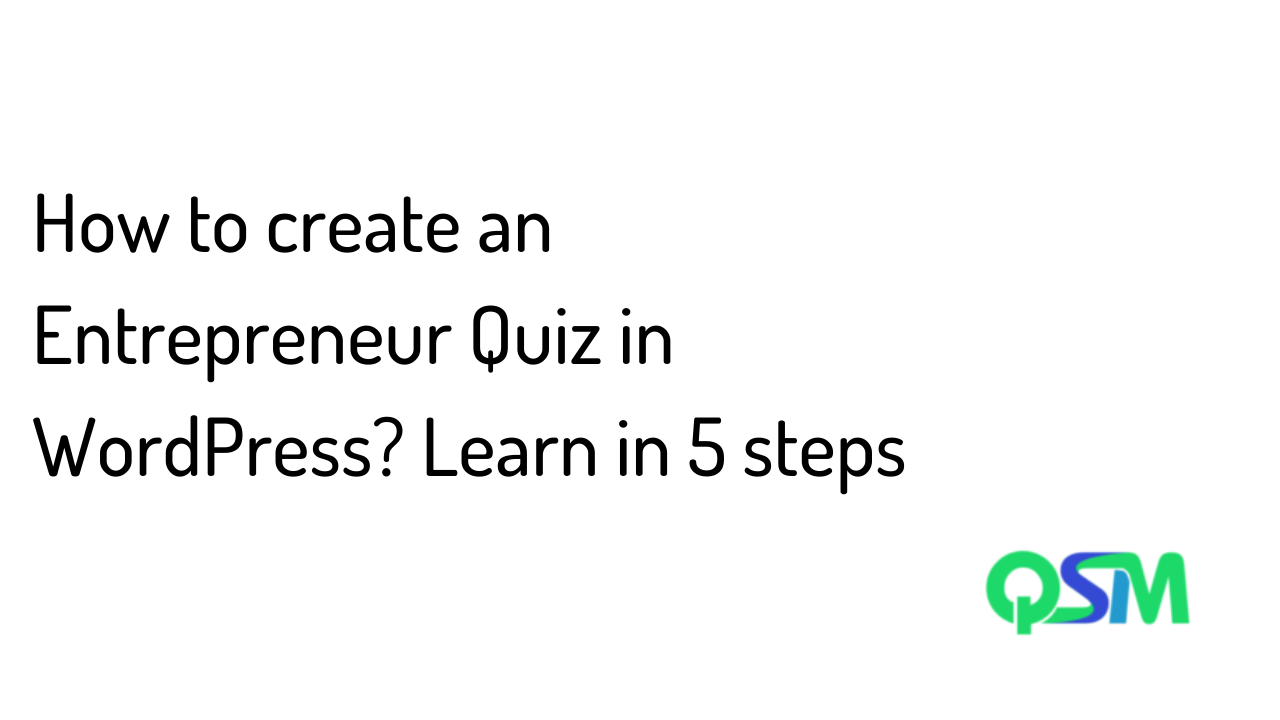 entrepreneur quiz