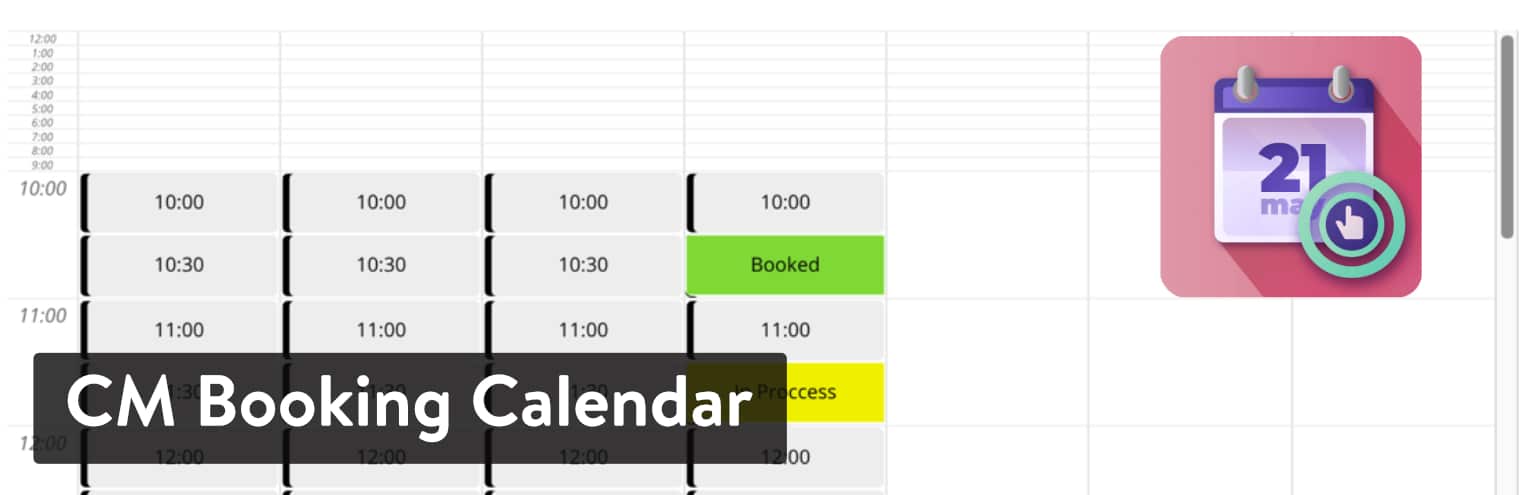 Best WordPress Booking Plugins- CM Booking Calendar