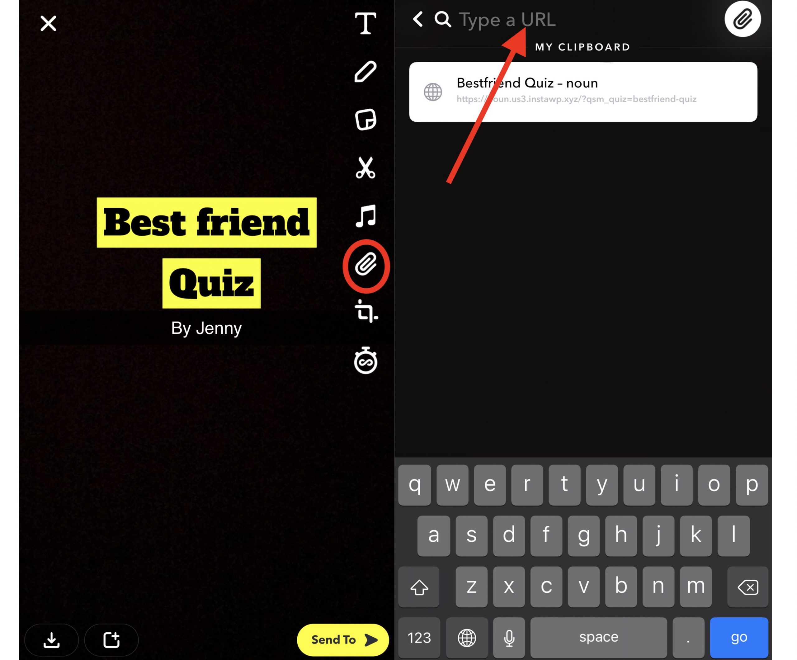 How to make a Snapchat Quiz- Publishing Quiz on Snapchat