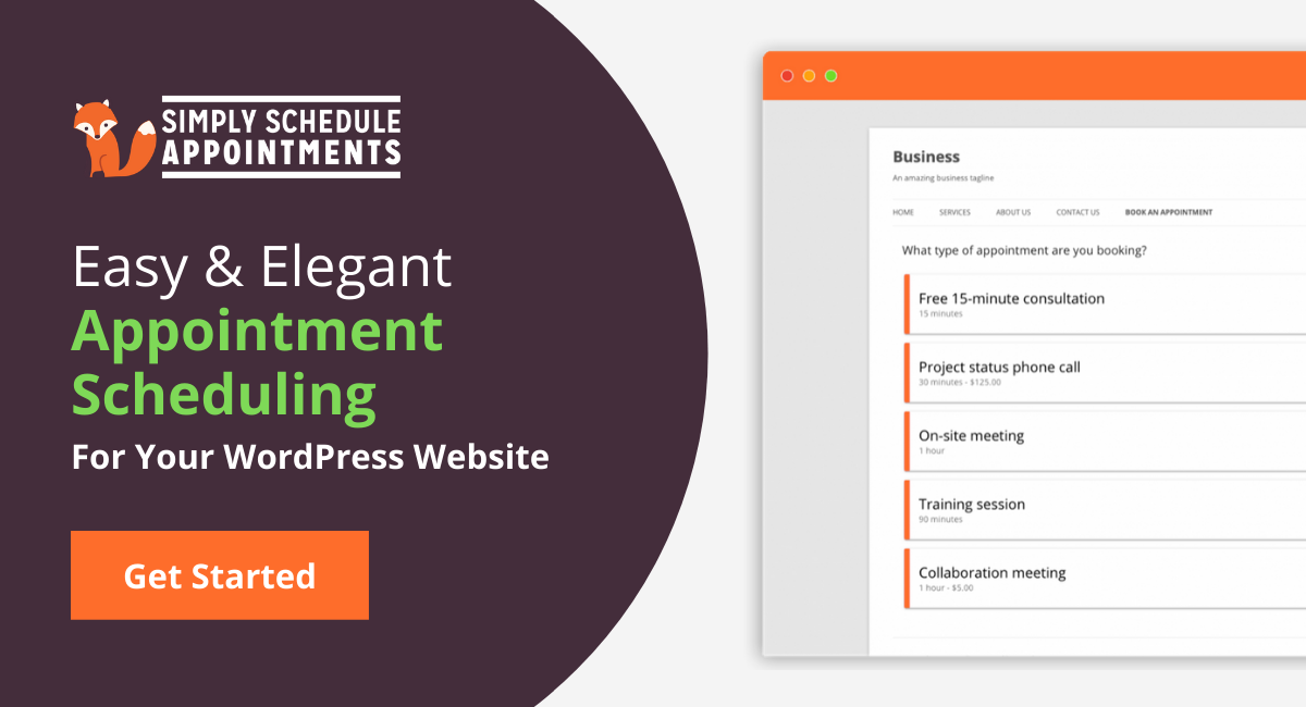 Best WordPress Booking Plugins- Simply Schedule