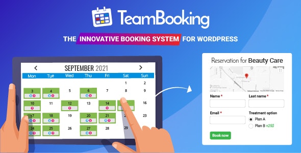 Best WordPress Booking Plugins- Team Booking