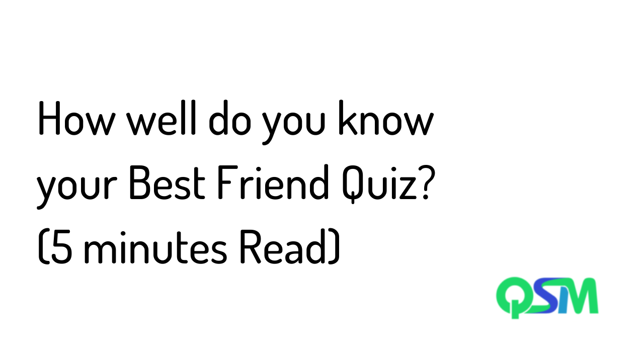 best friend quiz