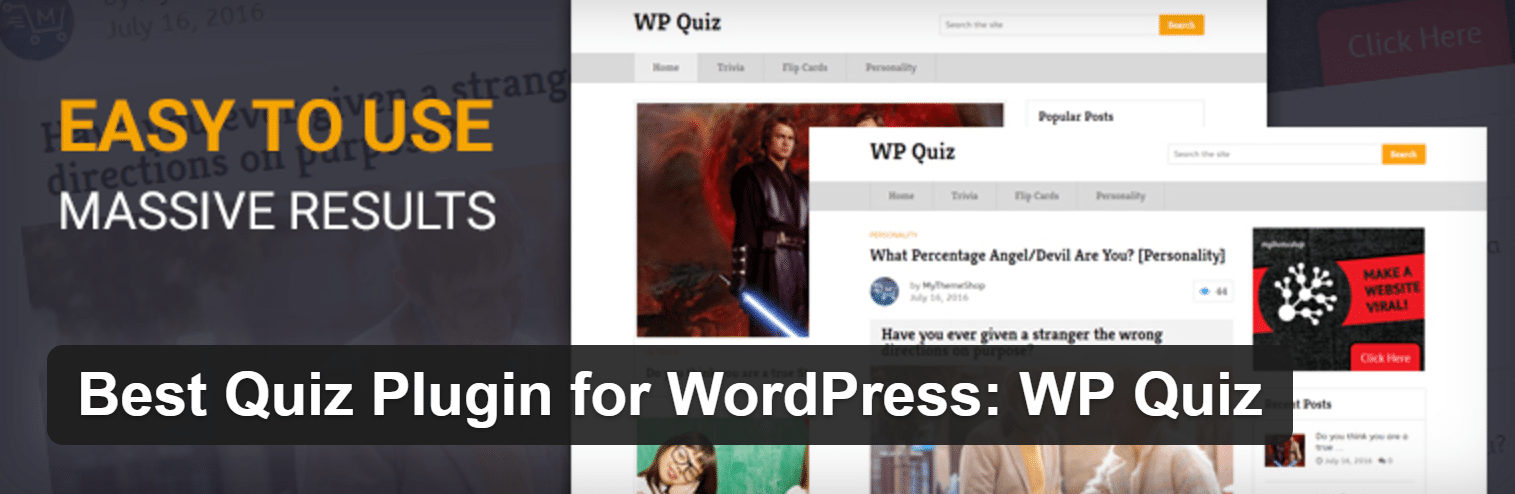 10+ WordPress test plugin- WP Quiz