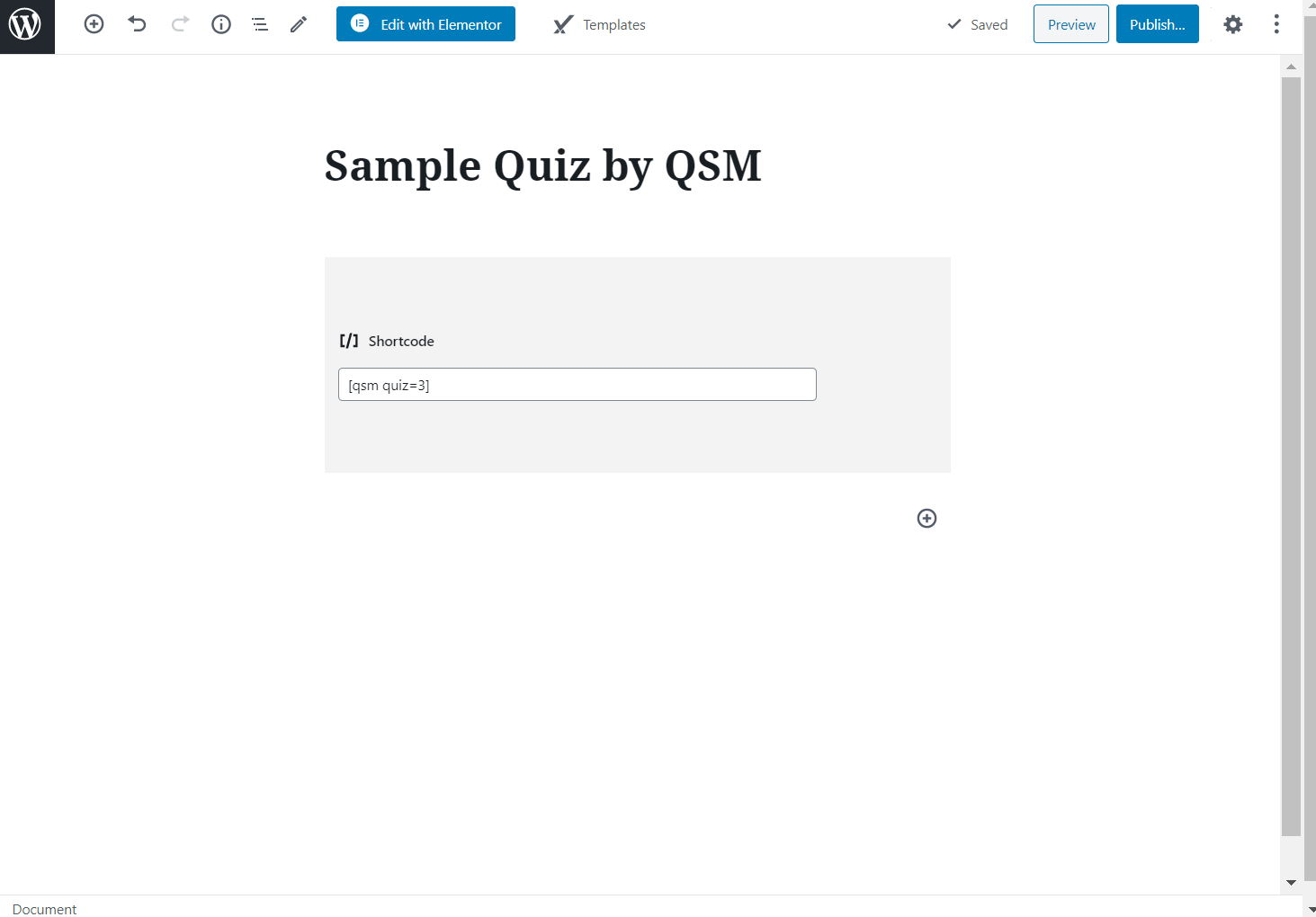 Quiz Embed: 4 best ways- By linking the Quiz Page