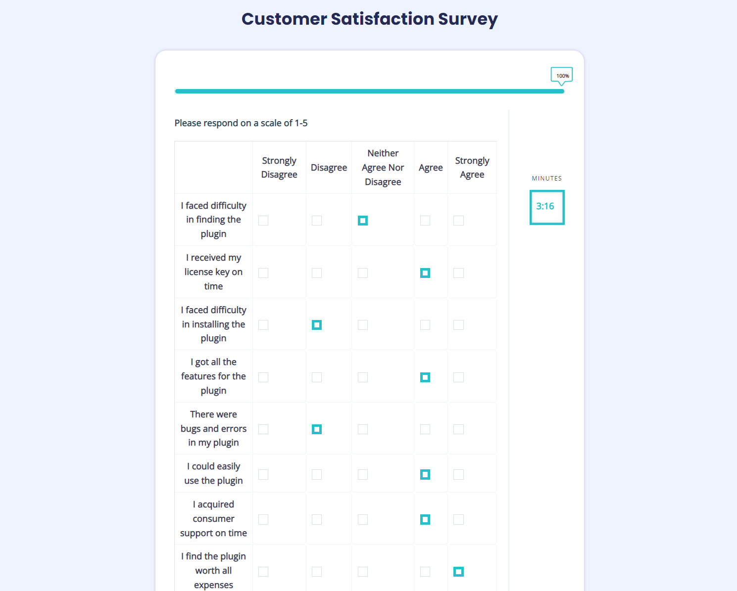 Creating Likert Scale Questionnaire Survey