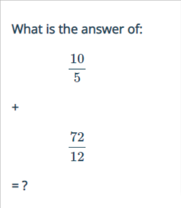 Create Interactive Maths Quiz with Symbols