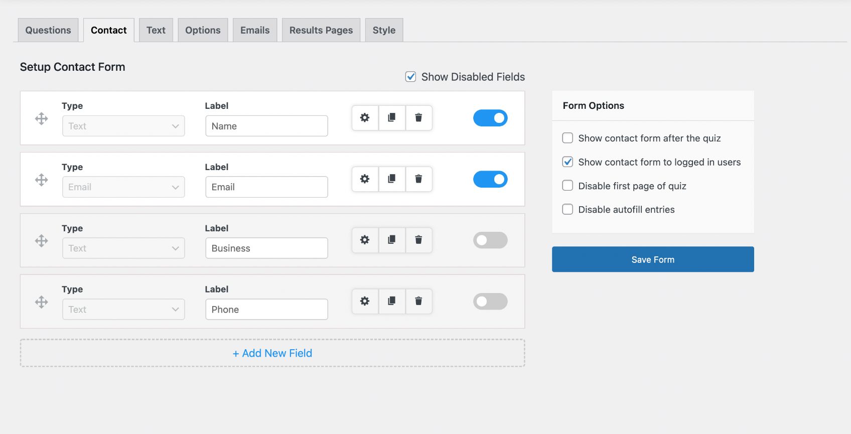 How to create a Conditional Logic Quiz?