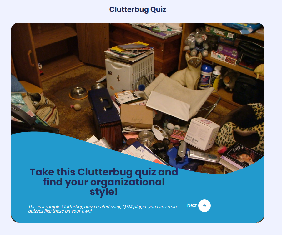 Publishing Clutterbug Quiz