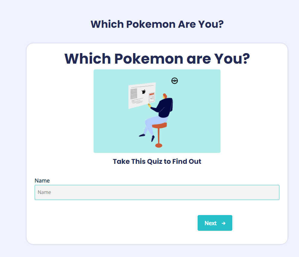 How to make a pokemon quiz- Publishing the Quiz