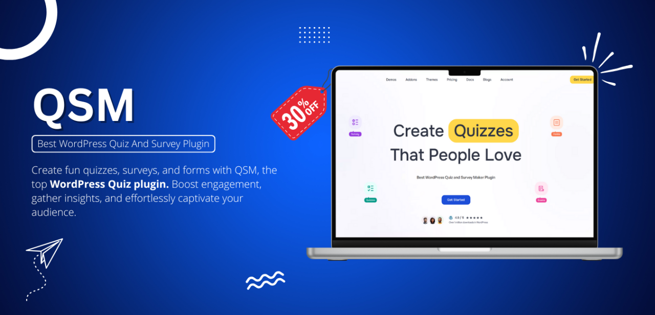 QSM - Best Quiz WordPress Plugin Deal BFCM