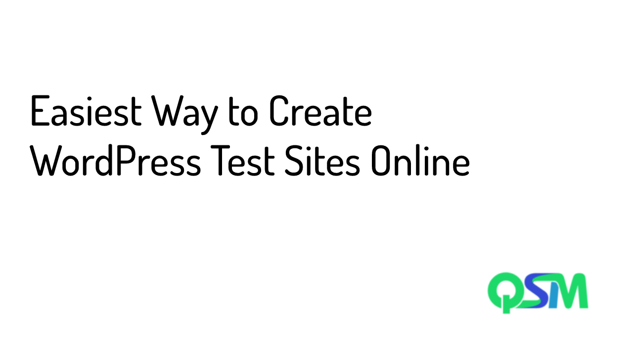 WordPress-test-site-QSM banner