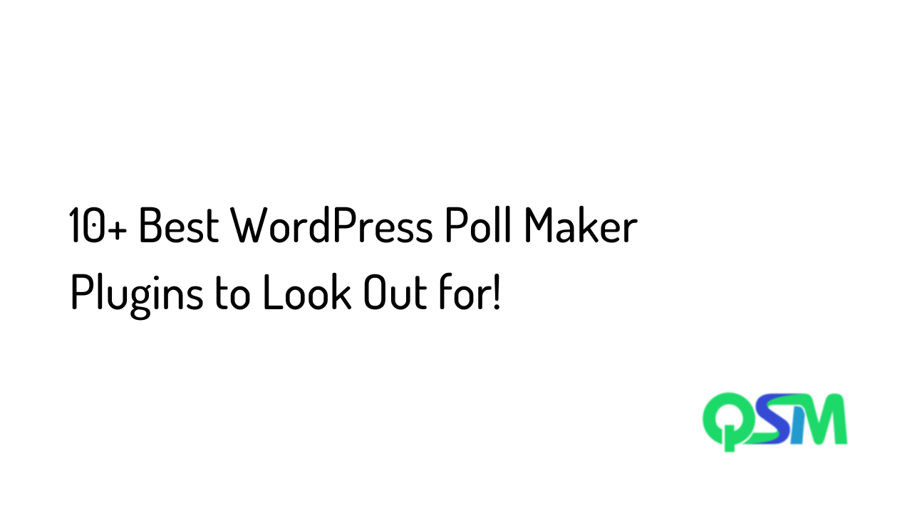 wordpress poll maker plugins