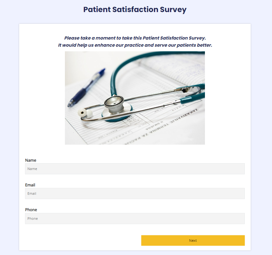 How to create a Patient Satisfaction Survey?