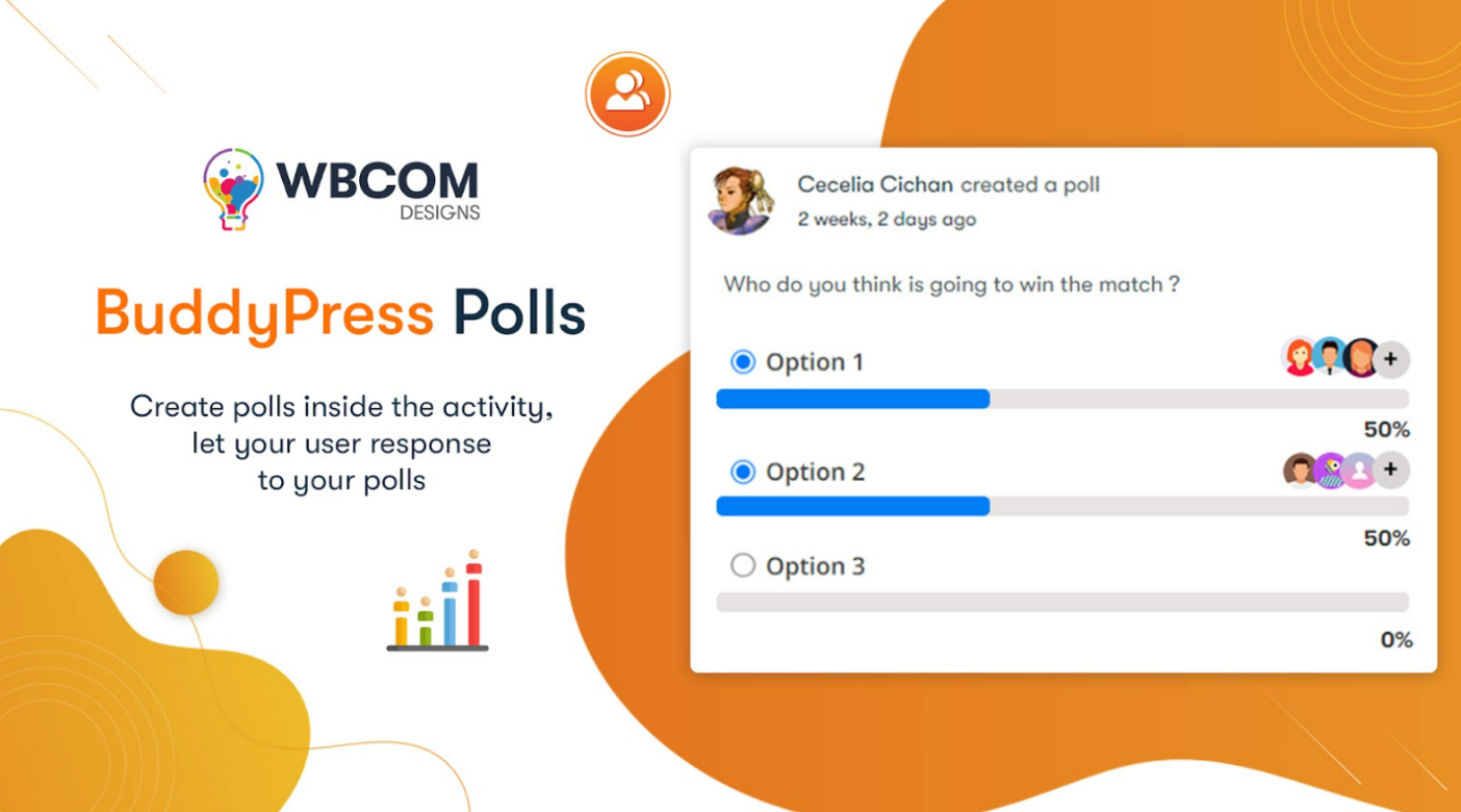 The Best WordPress Survey Plugins- BuddyPress Polls