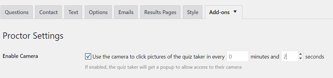 How to Install and Use the Quiz Proctor Addon