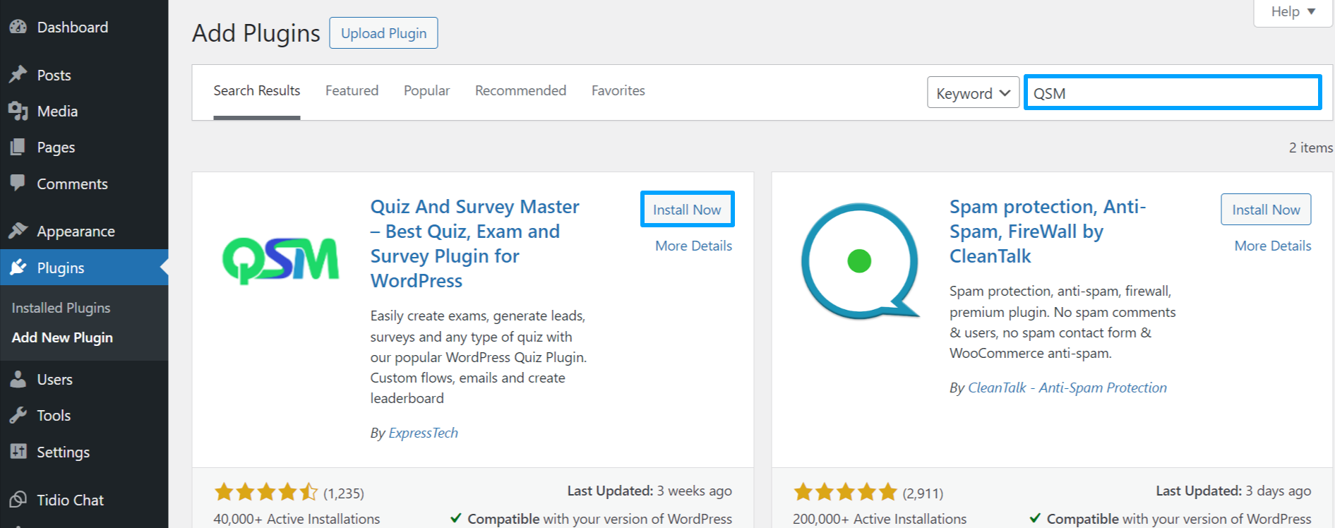 Add Plugin-Customizing Online Exam Plugin for WordPress