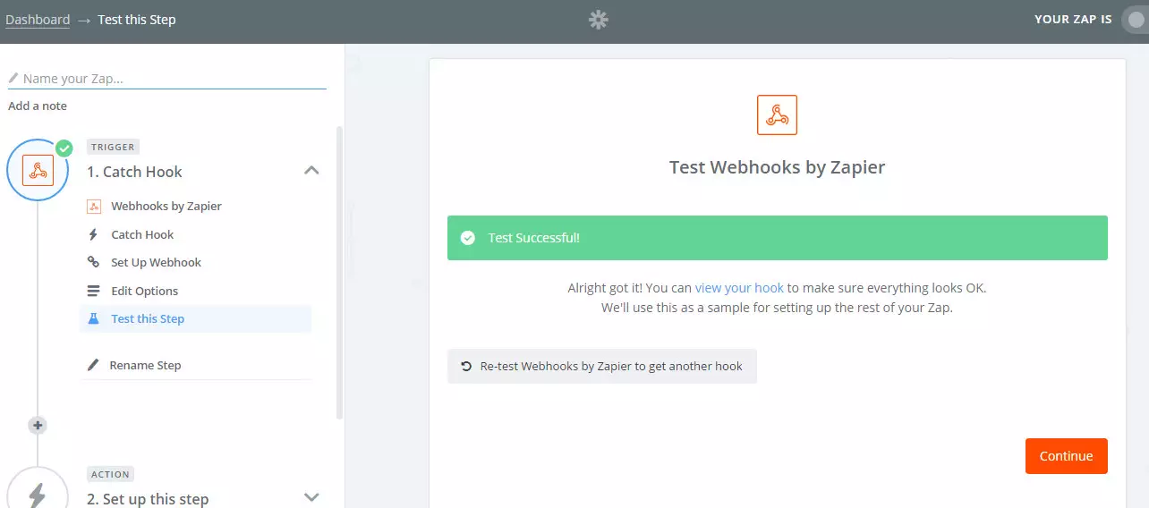 QSM Zapier step 6