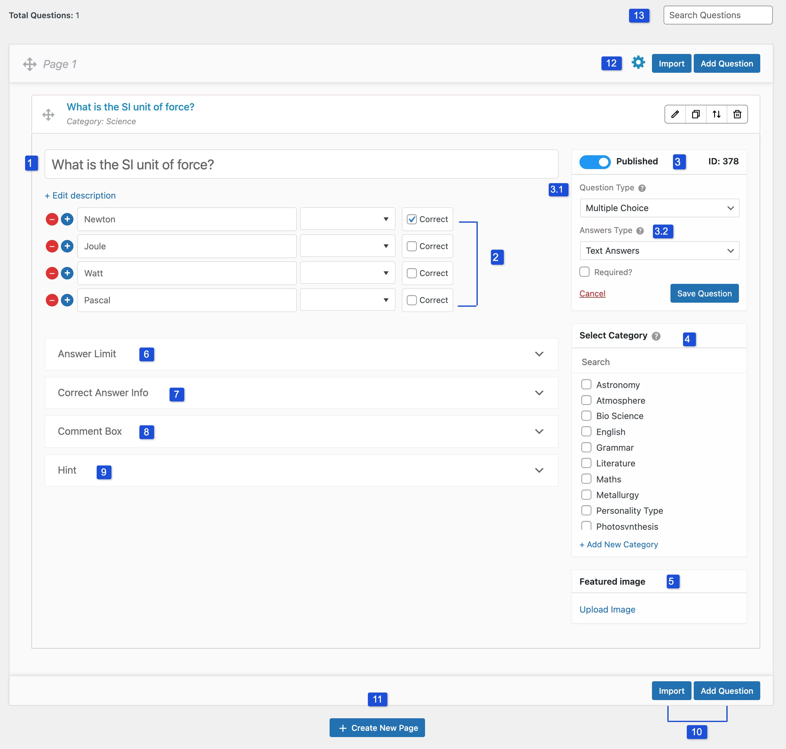 How to Add Questions questions-tab-overview