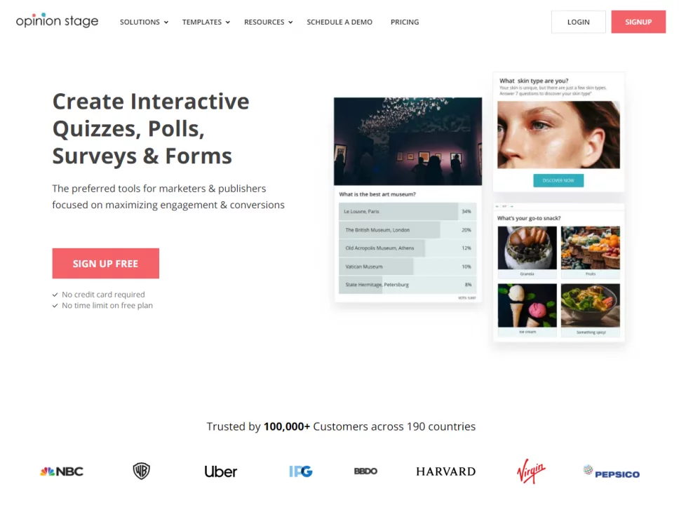 Best WordPress Questionnaire Plugin - Opinion Stage