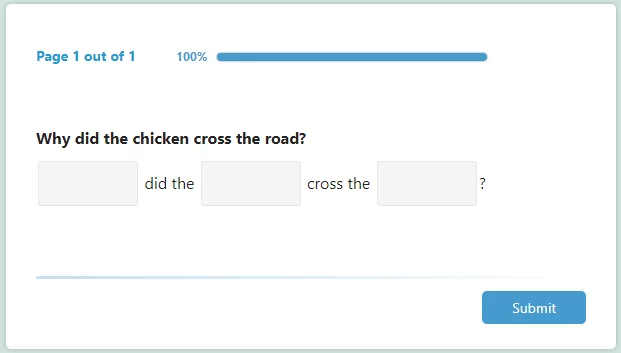 QSM Fill In The Blank QSM Fill In The Blank - Final Quiz