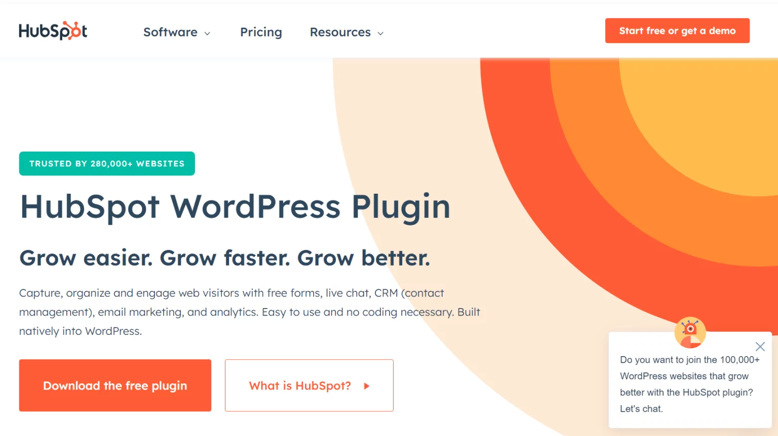Best Free WordPress Survey plugin- Hubspot
