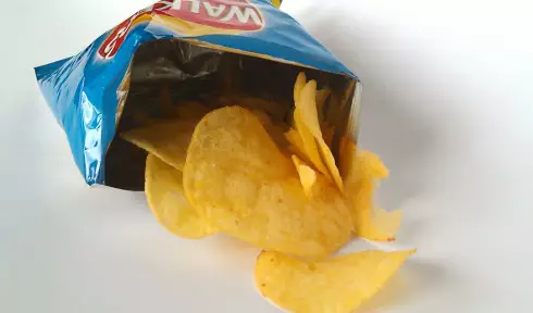 Packet of walkers crisps